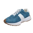 thumbnail image 2 of Willtoo Women's Platform Fashion Sneakers Retro Classic Trainers Casual Lace-up Stylish Tennis Running Walking Shoes, 2 of 6