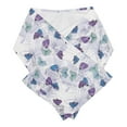 thumbnail image 2 of Elderly Eating Cloth, Skin Friendly Vinyl Cotton Adult Bib  For Home, 2 of 8