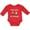 Red, variant on Inktastic Future Fire Chief in Training Boys or Girls Long Sleeve Baby Bodysuit