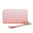 thumbnail image 6 of Wrangler Pink Wallet for Women RFID Wallets, Card Cases & Money Organizers Ladies Female Large Wristlet Wallet Chic Phone Credit Card Clutch Wallets with Smooth Zipper and ID Window, 6 of 7