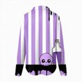 thumbnail image 4 of Godom Button Down Shirts for Women V Neck Funny Halloween Graphic Long Sleeve Tops Fall Blouse, 4 of 5
