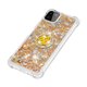 thumbnail image 4 of Funda para Samsung Galaxy A22 5G con Brillo Líquido Flotante, Purpurina, Parachoques y Anillo Giratorio Soporte, 4 of 5