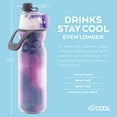 thumbnail image 3 of Botella de agua nebulizadora O2COOL Mist 'N Sip, 600 ml, reutilizable, 3 of 7