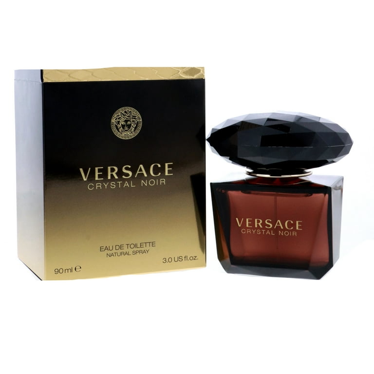 Versace Crystal Noir Perfume - Eau De Toilette Spray 3 oz for