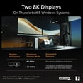 thumbnail image 4 of Thunderbolt 5 Dual HDMI Docking Station with HDMI 2.1 and 140W Charging, 4 of 8