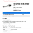 thumbnail image 2 of Front Right Sway Bar Link - Compatible with 2000 - 2006 Mercedes-Benz S500 RWD 2001 2002 2003 2004 2005, 2 of 2