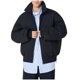thumbnail image 1 of Ceisia Men's Solid Color Outdoor Sports Jacket Climbing Running Gift Long Sleeve Zip Up with Pockets, 1 of 9