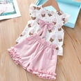 thumbnail image 1 of Ropa para niñas, ropa de verano para niñas pequeñas, trajes de 2 uds, ropa para niños, chándal para niñas, ropa para niños Tan Jianjun unisex, 1 of 2