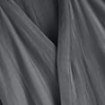thumbnail image 5 of uublik Robes for Men Lightweight Bathrobe Long Robe Soft Spa Bath Robe Sleepwear for Male Gray, 5 of 5