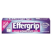 Effergrip: Extra Strong Holding Power Denture Adhesive Cream, 2.5 oz