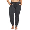 thumbnail image 1 of Gibobby Pantalones dama Deporte Yoga Mujeres Leggings Mujeres Solid Activewear Jogger Track Cuff Pantalones de chándal(Gris， XL), 1 of 5