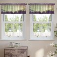 thumbnail image 2 of LALILO Kitchen Curtain Valance Mountain And Cross Vintage Rod Pocket Window Curtain 52"x 18" Set of 2, 2 of 5