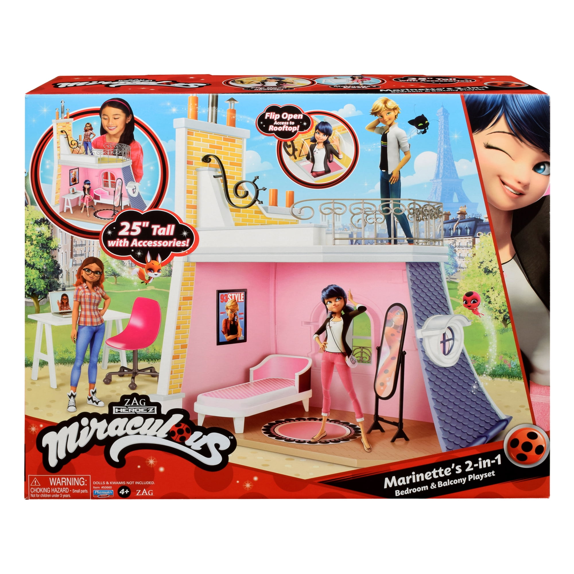 Sonogong Miraculous Ladybug Marinette House play set