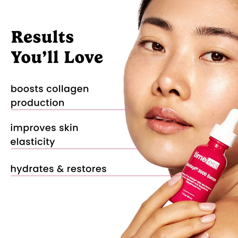 matrixyl 3000 glp 1 Timeless Skin Care Matrixyl 3000 Serum - Personal Care Face Serum Supports  Hydration - with Hyaluronic Acid - Fragrance-Free - for Skin Care