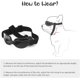 thumbnail image 5 of Gafas de sol para perros Gafas pequeñas para perros Gafas para perros pequeños Protección UV a prueba de viento Banda ajustable impermeable (negro) brillar Hogar, 5 of 5
