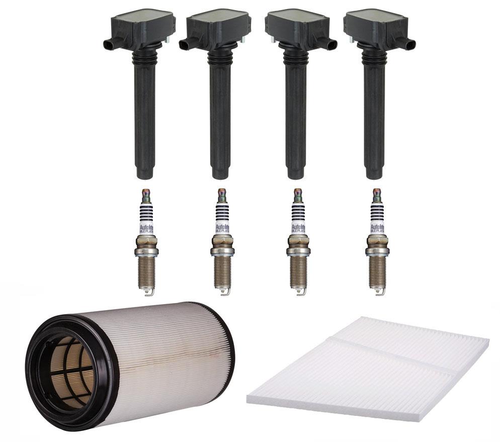 Direct Ignition Coils Spark Plugs Air Filters for Dodge Dart SE 2.0L 13
