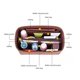 thumbnail image 3 of Organizador de viaje bolso de fieltro bolso de mano forro bolso bolsa inserto mujeres 3 tamaños, 3 of 5