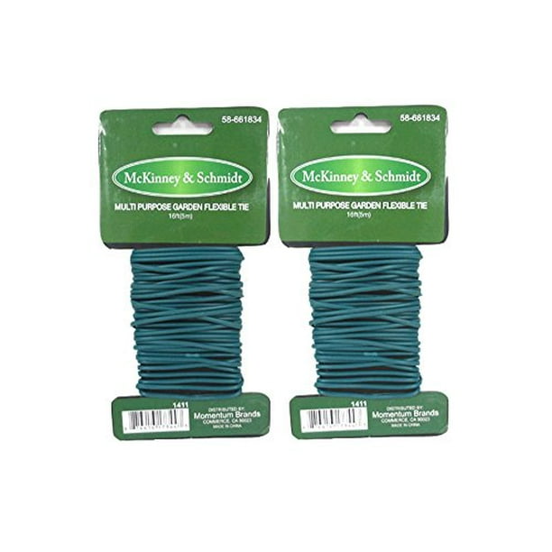 24Ft Soft RubberCoated Multi Purpose Garden Flexible Tie Plant Wire