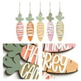 thumbnail image 5 of Custom Easter Name Tags Wooden Carrot Shaped, Durable, Reusable, Ideal for Kids, Teens, Babies, Easter Decorations, 5 of 8