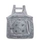 thumbnail image 2 of Delantal para Mascotas con Agujeros Manos Hombro Gato Abrazo Traje con Bolsillo Ajustable Saco de Dormir para Gato Llevar Delantal de Sujeción Gris, 2 of 4