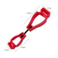 thumbnail image 5 of Glove Clip Hanger Multifuncional Grabber Catcher Abrazadera Herramienta de trabajo de seguridad (Rojo), 5 of 5
