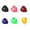 A, variant on 6lots Triangular Guitar Pick Holder Heavy Type ABS Material Portable Musician Accessory