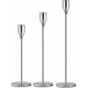 thumbnail image 1 of Silver Candle Holders Set of 3 for Taper Candles, Decorative Candlestick Holder for Wedding, Dinning, Party, Fits 3/4 inch Thick Candle&Led Candles (M, 1 of 4