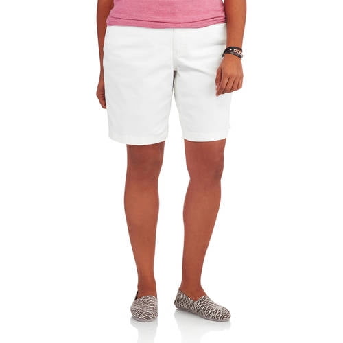 faded glory elastic waist shorts