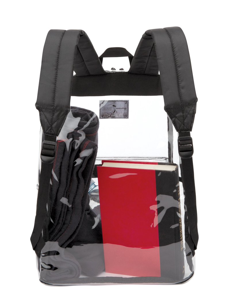 NWT Outdoor Products Clear Pass Day Pack in pink Outdoor Products Clear Pass Daypack (Pink Peacock) (Black  main image 4