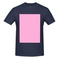 thumbnail image 4 of Bingfone Pink Men'S Loose Fit Short-Sleeve Pocket T-Shirt, 4 of 7
