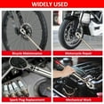 thumbnail image 4 of Mistaha Professional 1/2-Inch Drive Torque Wrench Set with 72-Tooth Reversible Ratchet Mechanism - Adjustable Torque Wrench for Bike/Motorcycle/Car Maintenance (7.4-84.9ft.lb/10-120N.m) - Red, 4 of 6