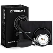 Dixie EMS Manual Blood Pressure Cuff Sphygmomanometer - Black