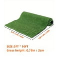thumbnail image 3 of 5FT x 10FT Artificial Turf for Dogs - Professional Large Outdoor Pet Lawn Mat with Drainage Holes - 0.78in/2cm Grass Height - Ideal for Terrace, Patio & Backyard(Grass height 0.78 inches/2cm), 3 of 13