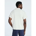 thumbnail image 3 of Free Assembly Men's Textured Cotton Camp Shirt with Short Sleeves, Sizes S-3XL, 3 of 5