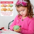 thumbnail image 3 of Dumpling Squishy Bao Bun Squishy, Stress Relief Soft Squeeze, Slow-Rise Anxiety Relief T-oys, Fun Desk Fidget for Adults and Teens, 3 of 6