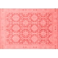 thumbnail image 1 of Ahgly Company Machine Washable Indoor Rectangle Oriental Red Traditional Area Rugs, 8' x 12', 1 of 4