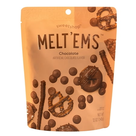 Sweetshop Melt'ems Melting Milk Chocolate, 12oz