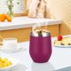 thumbnail image 4 of Xihbxyly Taza de Desayuno, Elegante Huevera de Acero Inoxidable 304, Diseño Termo Aislante, Eficiente Retención de Calor, Ideal para Servir Huevos Pasados Por Agua, Un Regalo Único, Un Elegante Compl, 4 of 5