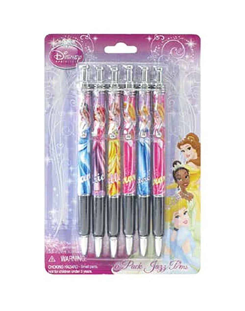 Princess Ariel Mermaid Shell 3Pk Ball Point,Clip Pen,Ball Pens With Toppers Gift 
