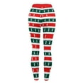 thumbnail image 4 of Wowcloth Woman's Leggings, Christmas Striped Print & Stretchy, Fitness Running Elastic Pants for Workout and Casual, 4 of 9