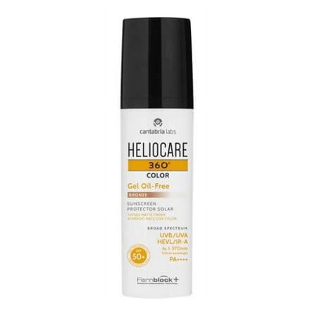 Heliocare 360 Color Gel Oil Free Spf50+ Sunscreen 50 ml - Bronze