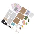 thumbnail image 3 of Dollhouse Puzzle Toy, Easy Assembly 1:24 Scale Smoother DIY Miniature Dollhouse Kit  For Entertainment, 3 of 8