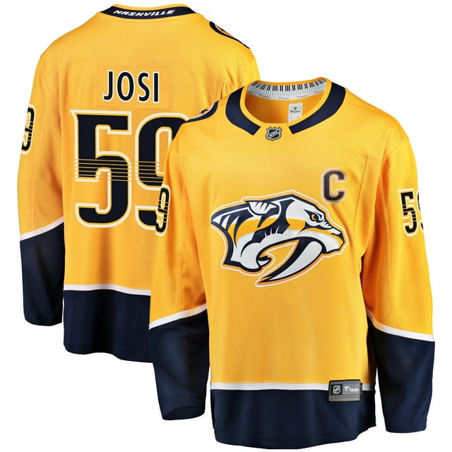 Roman Josi Nashville Predators NHL Fanatics Breakaway Home Jersey, Small
