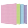 thumbnail image 1 of 4 Pcs Mixed Color PVC Cutting Mat Grid Cutting Pads Cutting Plotter Pad Replacement Accessories for Maker/Cameo 4, 1 of 6