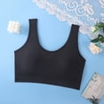 thumbnail image 2 of Einccm Women's Bra Seamless Comfortable Fixed Cup Tube Top Bralette Wide Shoulder Beautiful Back Support Charming Everyday Wear Hand Wash Four Season Polyester Underwear Free Size, 2 of 3