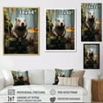 thumbnail image 4 of Designart "Rodent Creature" Animals Floater Framed Canvas Print, 4 of 7