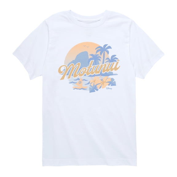 Disney - Motunui Tee - Youth Boys Short Sleeve Graphic T-Shirt