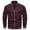 Red, variant on QHFBli Men's Field Jacket Men's Lightweight Casual Zippered Jacket Everyday Wear Loose Fit Stylish Outerwear For Autumn Winter Seasons Comfortable Windbreaker