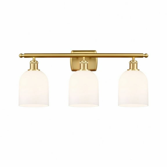 Innovations Lighting - Bella - 3 Light Bath Vanity In Industrial Style-10.5