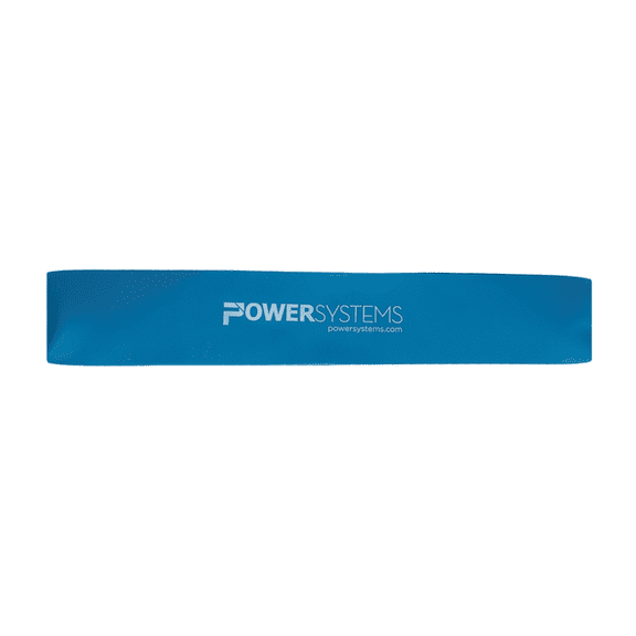 Power Systems Versa Loop Band- Blue 12" Heavy Resistance Band for Strength, Core & Mobility Workouts
